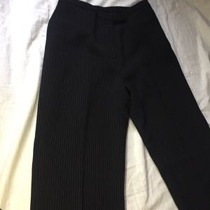 Pinstripe pants